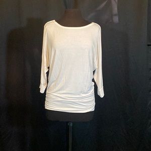 Professional casual white tunic!